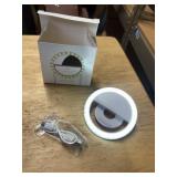 selfie ring light clips on phone, 3 settings