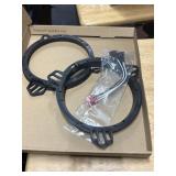 2 speaker spacer rings, 6'@