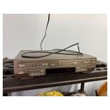 Sonic Blue VHS and DVD Player