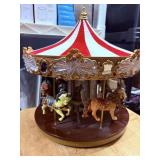 musical electric carousel works 12'x12'