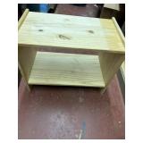 Small Wood Shelf 12'D x 15.5' T x 20.5' wide