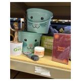 2 easter buckets,groot, date duet game, creme,