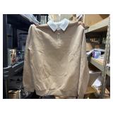 womens 2xl sweatshirt with collar