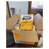 12 bags skinny pop white cheddar 4.4oz@ exp 1/26