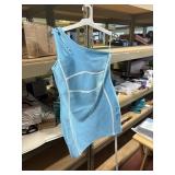 blue womens xlarge dress.32'w x 40' hip x 33' long