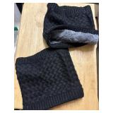 2 pk neck scarves, heavy lined