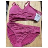 girls size 14 pink bikini