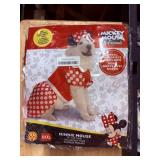 dog costume disney XXXL minnie mouse