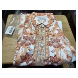 womens large blouse long sleeve