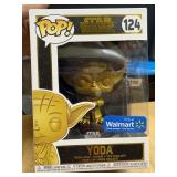 POP STAR WARS 124 gold yoda