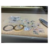 2 girls charm bracelets , 14 extra charms