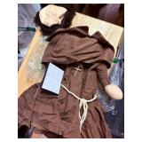 dog costume large MONK HALLOWEEN