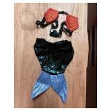 dog costume small mermaid   halloween