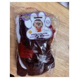 dog costume medium/large AVIATOR HAT N SCARF