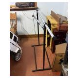 2 bar clothes rack  55' wide