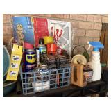 top shelf of fan, desk trashcan, 16x 20x 1 filter