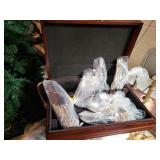 set of flatware REED & BARTON MIRRORED STEEL