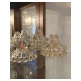 6 anchour hocking boopie taper candle holders