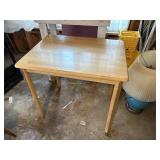 wood table 32'x23'x 30' tall