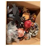 halloween ornaments, nice glass ones,