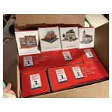 10 liberty falls coll.club houses approx 3'x5'