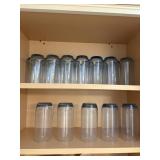 approx 19 drinking glasses    kitchen