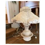 wash bowl and pitcher electric lamp LR