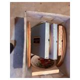 tote of collector plates, st thomas church,