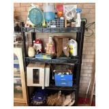 plastic shelf 4 shelves 54'x36'x18' garage