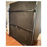 full size metal frame, box spring if you want