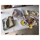 teapot platter,garden themed decor, nautical