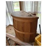 1/2 barrel with lid MAINE BARREL CO.