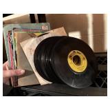 kids 45 records, and kids story books read