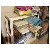 wall paper, tote of curtains, small area rug,