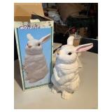 ARIELA easter bunny snack jar   basement