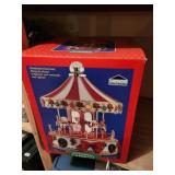 16 inch HOLIDAY WORKSHOP CAROUSEL