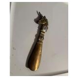 solid brass shoehorn unicorn themed