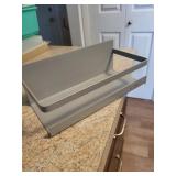metal magnetic shelf , 9.5' x 2,5' x 5'  kitchen
