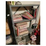 metal 4 shelf unit 32'x12' x4.5ft