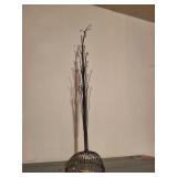 metal ornament display tree   basement