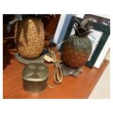 pineapple collection, 1 light, 1 basket like, etc