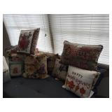 throw pillows   office