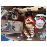 christmas, jar toppers, cinnamon candle, bluebird