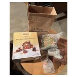 5 pc harvest house set, & 4 pc set