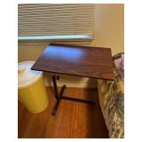 adjustable height side table  bedroom 2