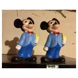 2 ceramic 8'  mickey mouses   basement
