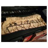 12 coffee spoons,  sterling silver in cloth case