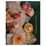 tote/ lid all MARYLAND THEMED christmas ornaments