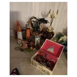 3 lighthouses, jewelry box, costume jewelry, hula