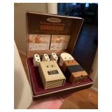 vintage foreign electricity converters in hard